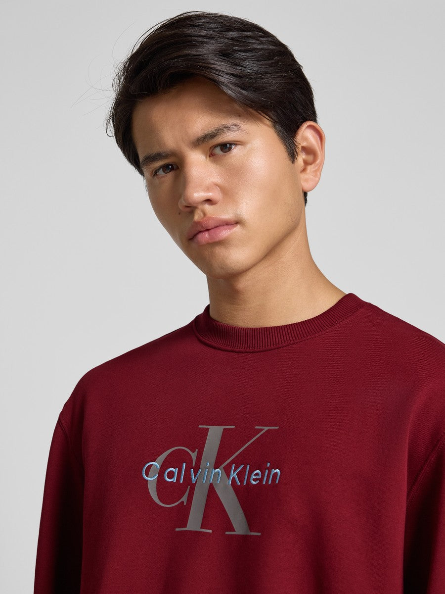 Calvin Klein Jeans Men's Monogram Logo Sweatshirt