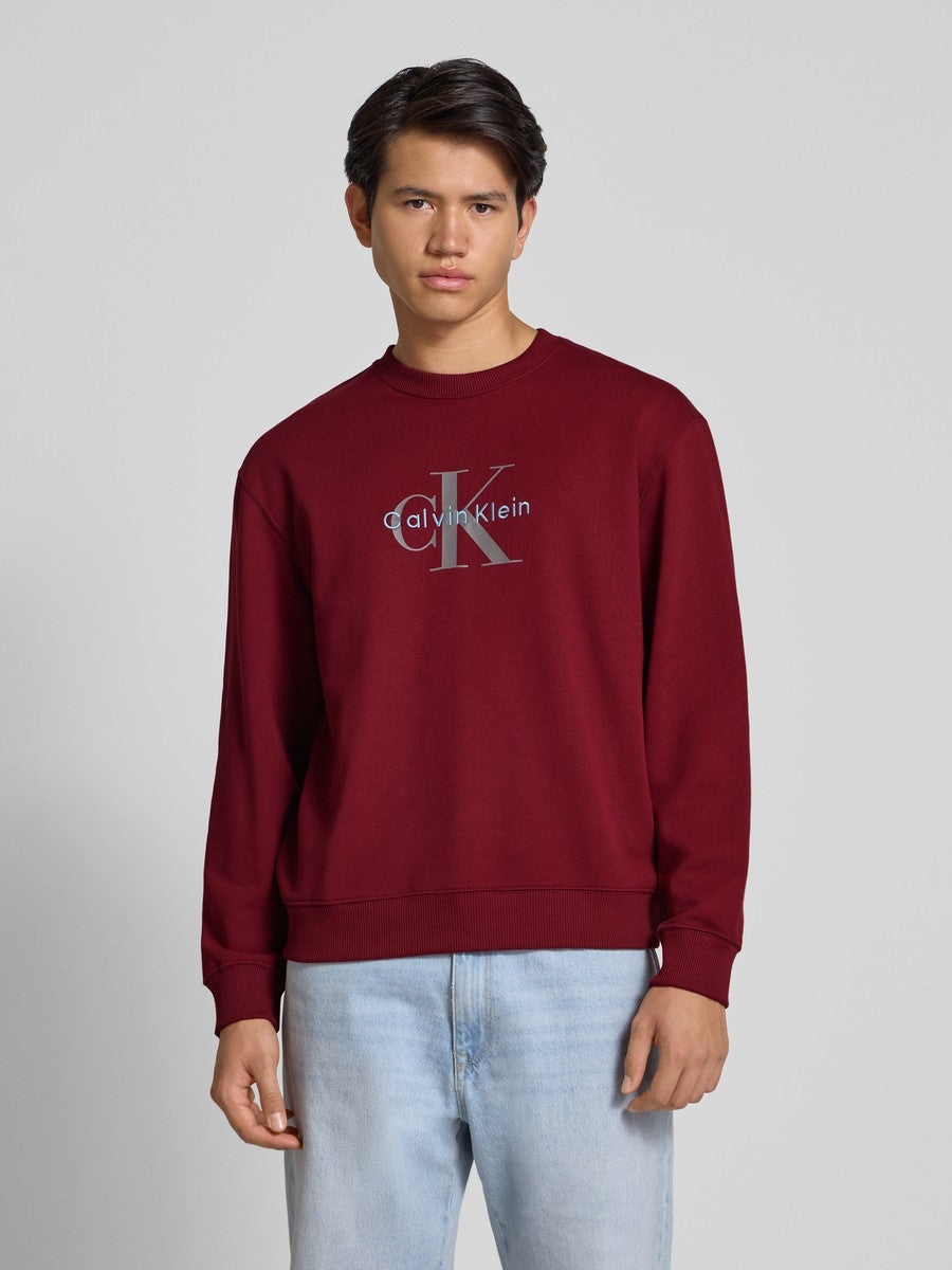 Calvin Klein Jeans Men's Monogram Logo Sweatshirt