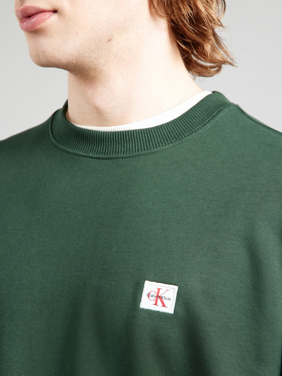 Calvin Klein Jeans Classic Monogram Logo Sweatshirt