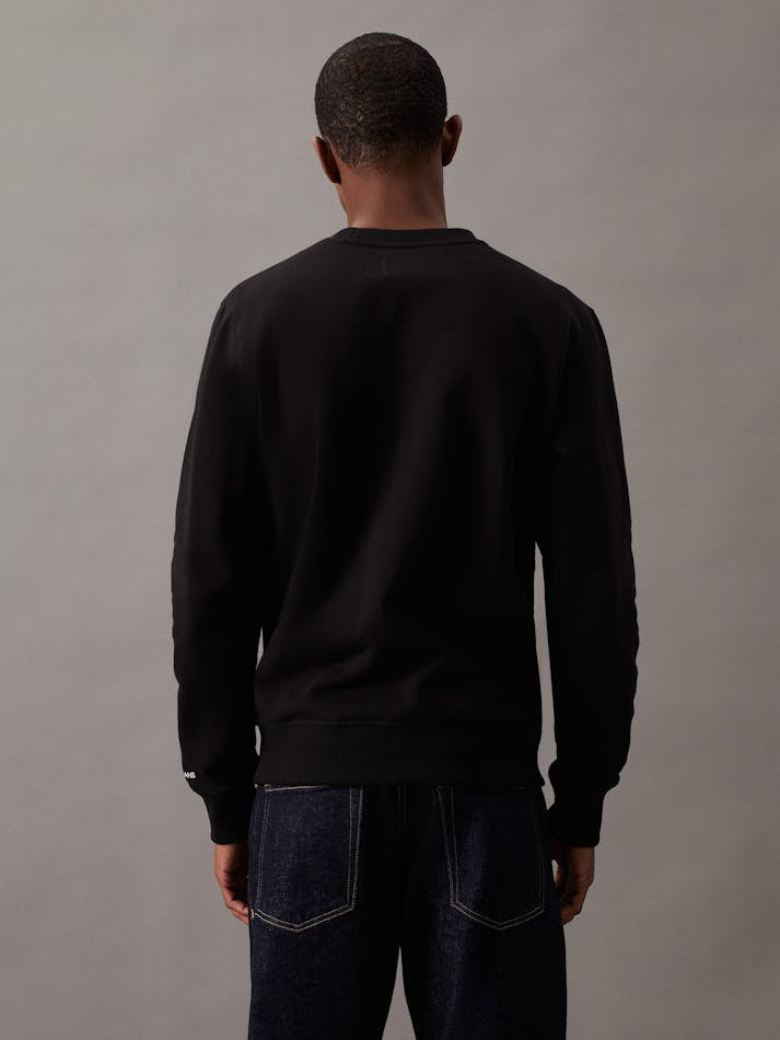 Calvin Klein Jeans Men's Monogram Logo Sweatshirt