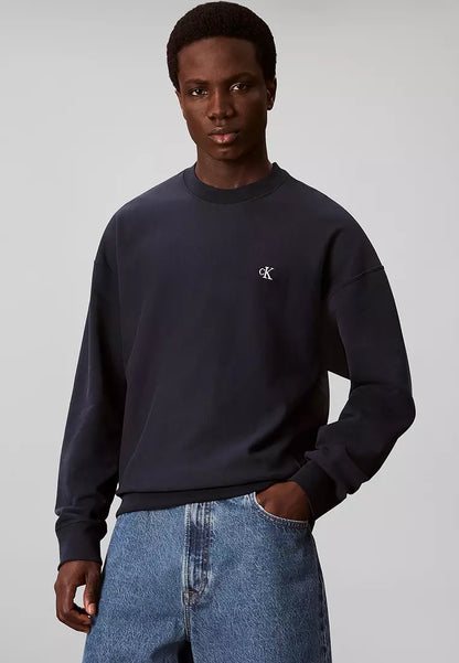Calvin Klein Jeans Men's Monogram Logo Sweatshirt