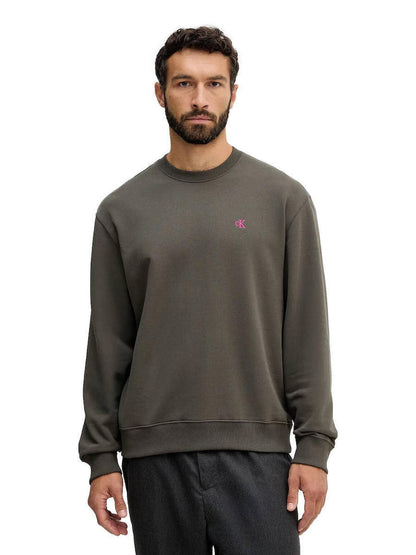 Calvin Klein Jeans Men's Monogram Logo Sweatshirt