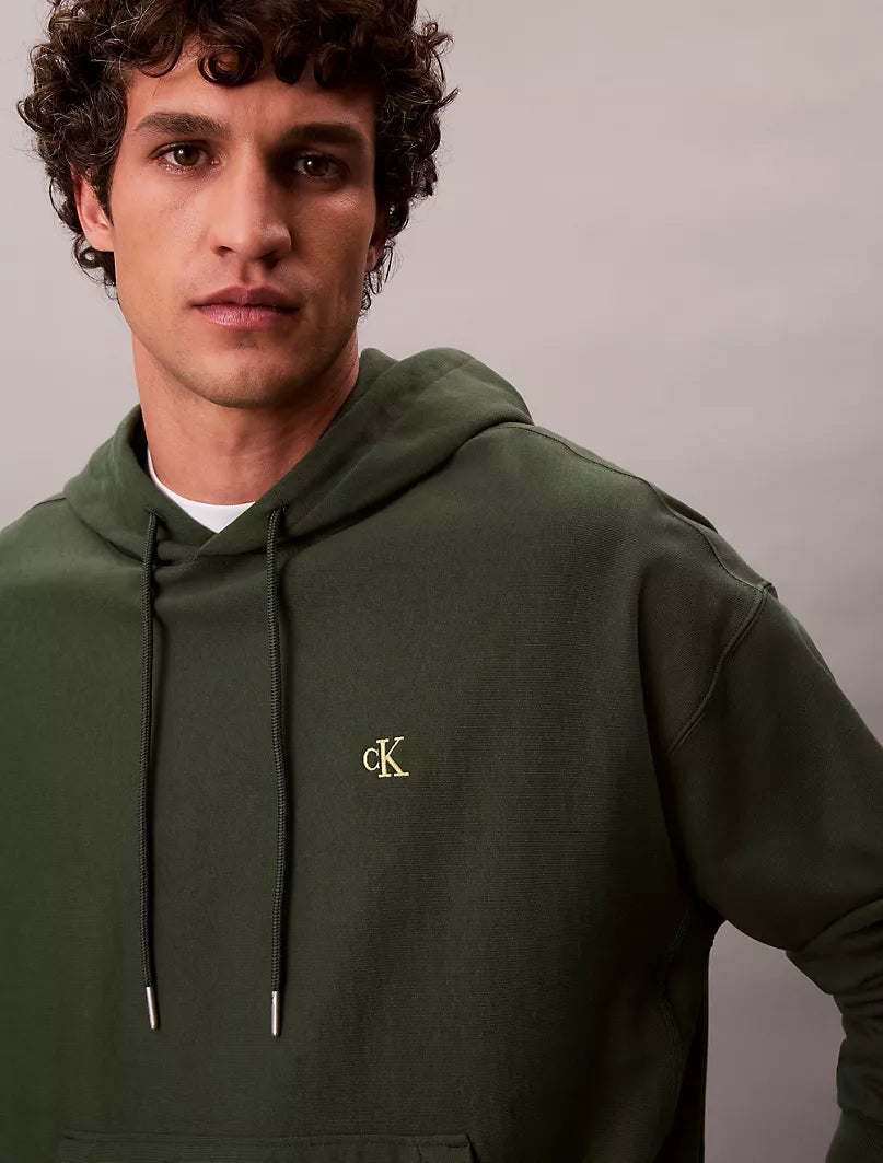 Calvin Klein Jeans Men's Monogram Logo Hoodie