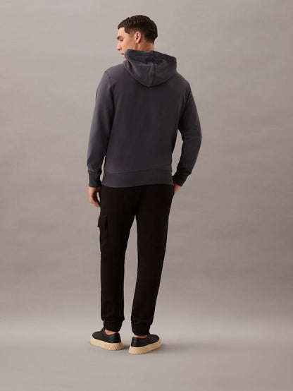 Calvin Klein Jeans Men's Monogram Logo Badge Hoodie