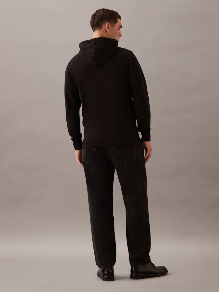Calvin Klein Jeans Men's Monogram Logo Badge Hoodie