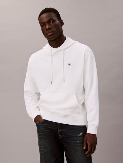 Calvin Klein Jeans Men's Monogram Logo Badge Hoodie
