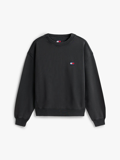 Tommy Jeans Relaxed Fit Badge Sweatshirt