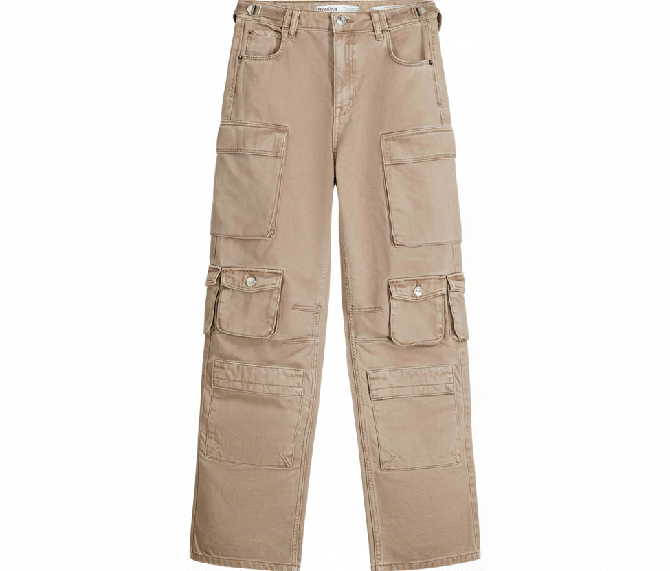 Bershka Loose Fit Cargo pants