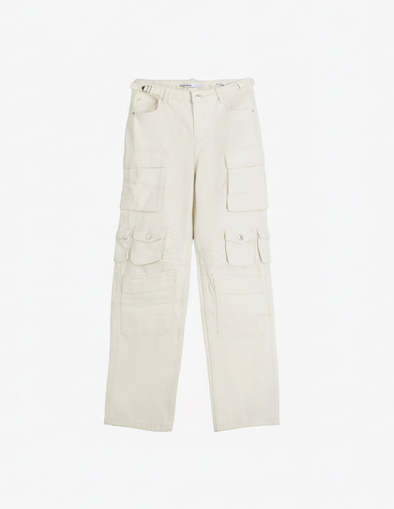 Bershka Loose Fit Cargo pants
