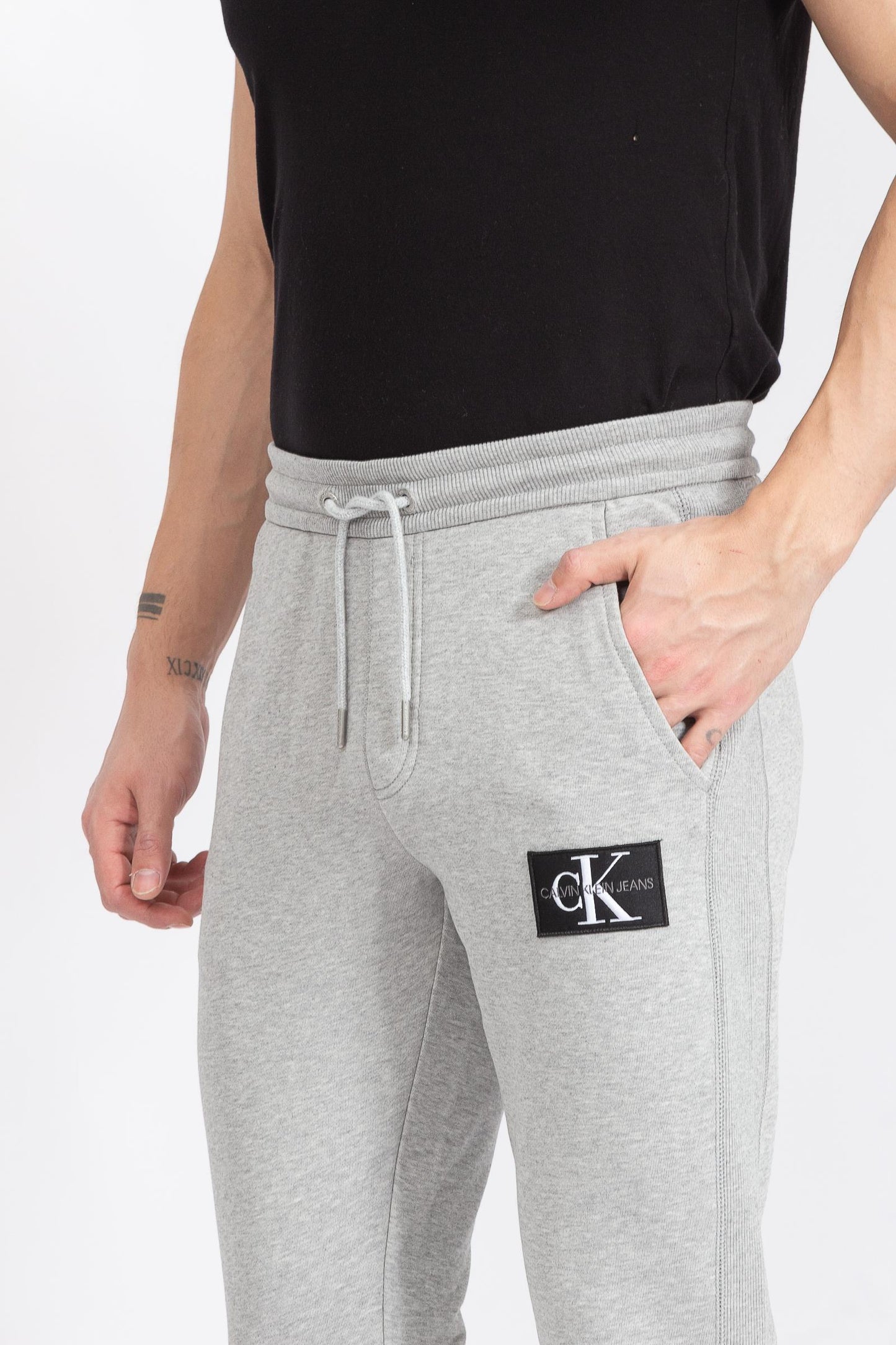 CK Jeans Monogram Logo Sweatpants