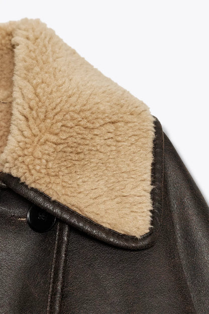 Zara Leather jacket