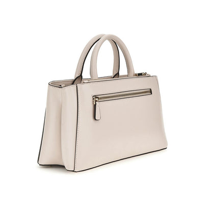 GUESS Iconic Embossed Logo Top-Handle Tote Bag
