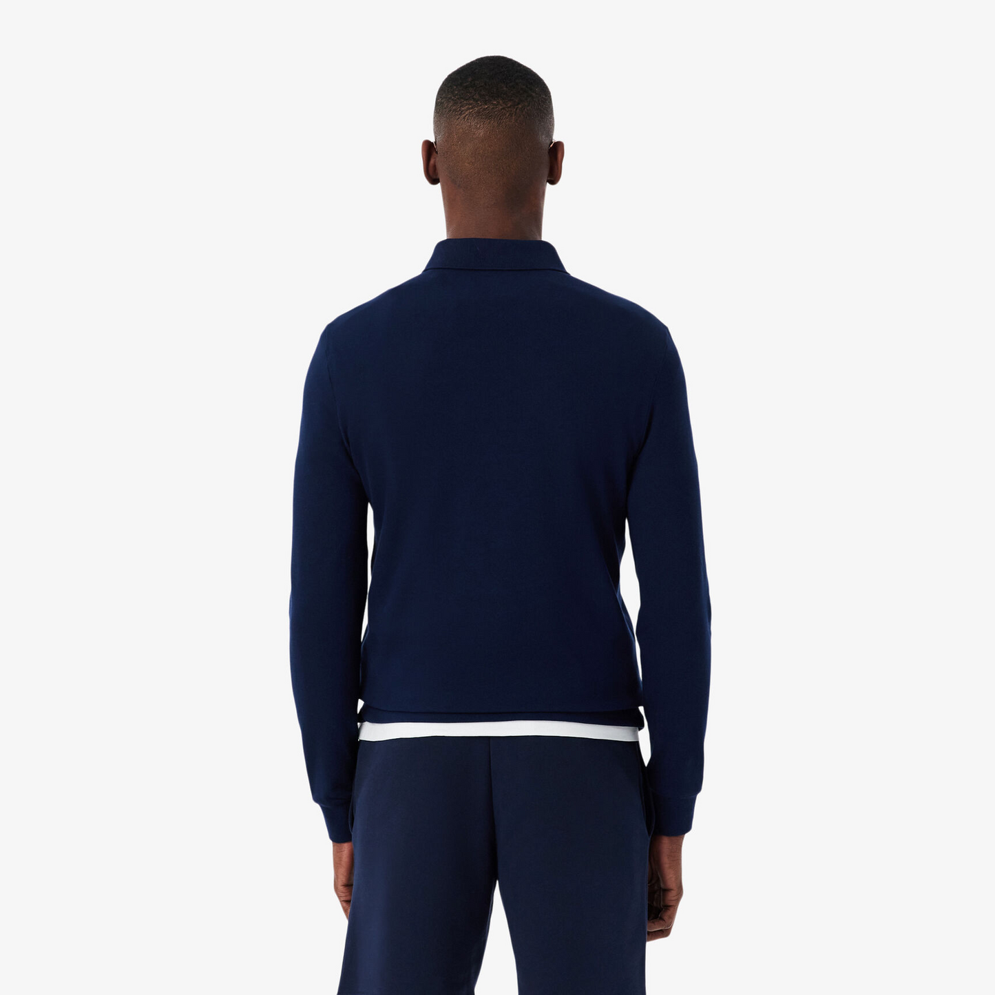 Lacoste Men's Long-Sleeve Slim Fit Polo Shirt