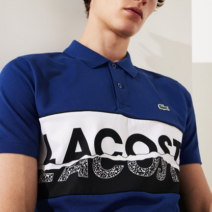 Lacoste SPORT Men's Graphic Print Polo Shirt