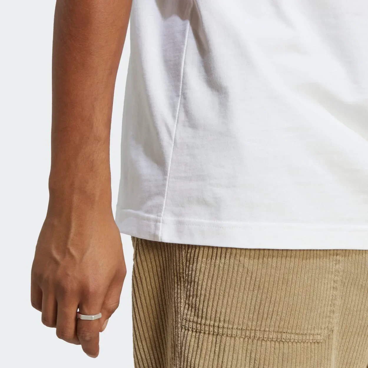 Adidas Performance 3-Stripes Camo-Detail Tee