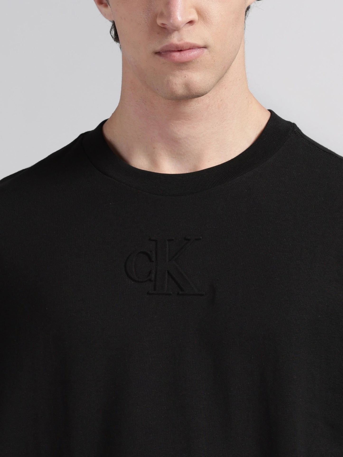 Calvin Klein Jeans Monogram Embroidery T-Shirt