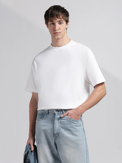 Calvin Klein Jeans Monogram Embroidery T-Shirt