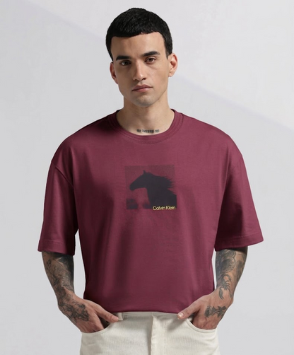 Calvin Klein Studio Horse Silhouette Graphic Tee
