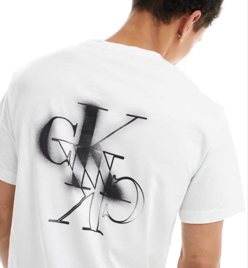 Calvin Klein Jeans Monogram T-shirt - White