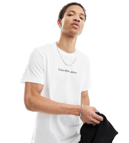 Calvin Klein Jeans Monogram T-shirt - White