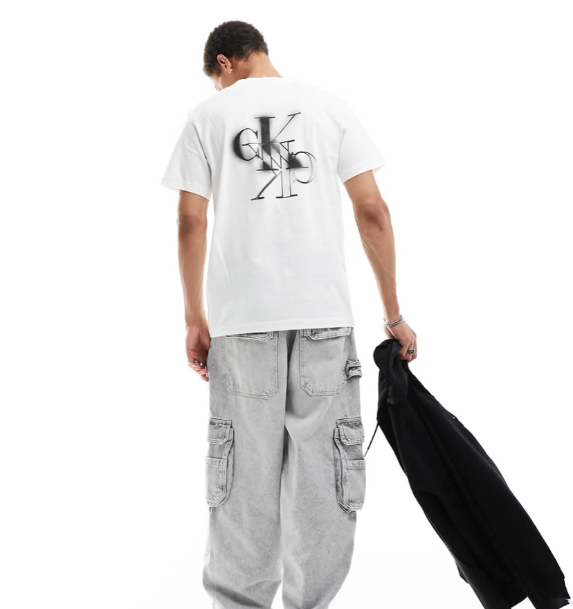Calvin Klein Jeans Monogram T-shirt - White