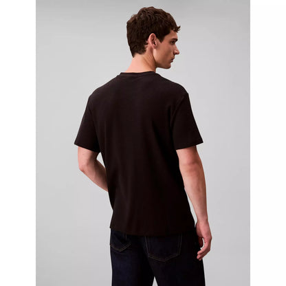Calvin Klein Jeans Waffle-Knit Crewneck Tee