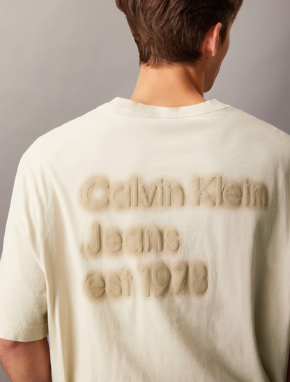 Calvin Klein Jeans Raised Logo Graphic T-Shirt