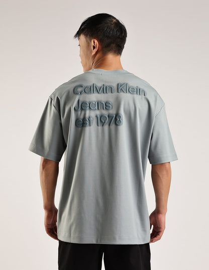 Calvin Klein Jeans Raised Logo Graphic T-Shirt