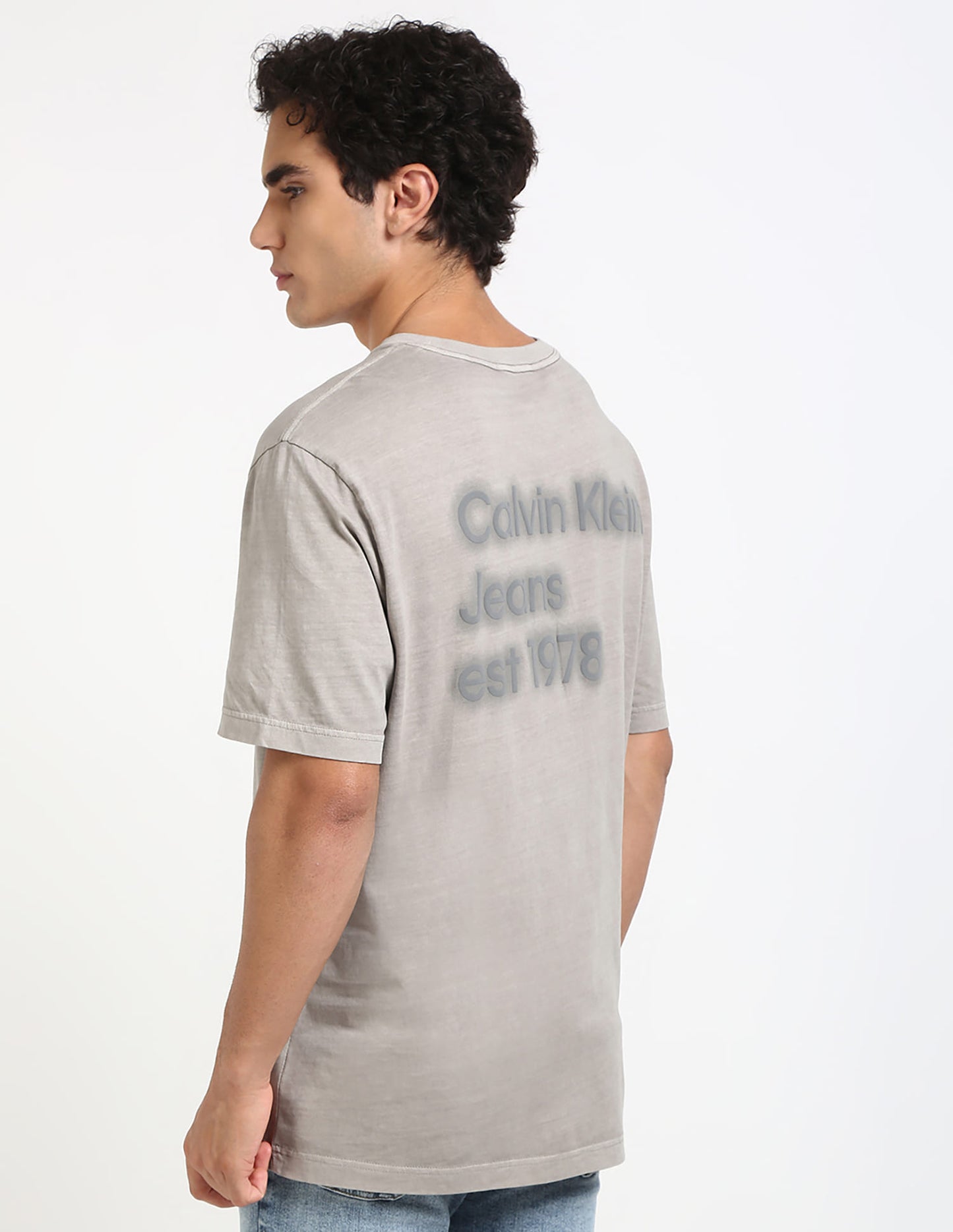 Calvin Klein Jeans Raised Logo Graphic T-Shirt