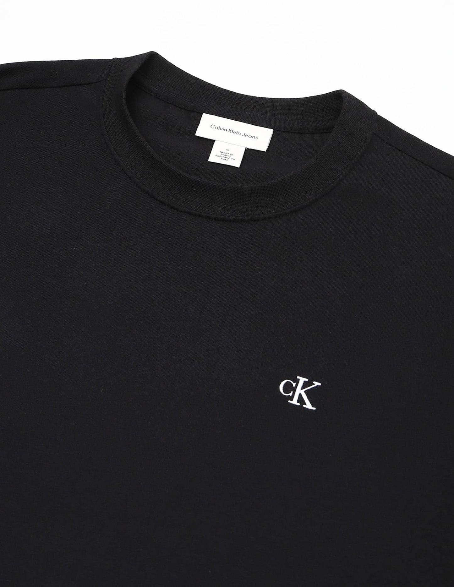 Calvin Klein Jeans Monogram Embroidery Relaxed Fit T-Shirt