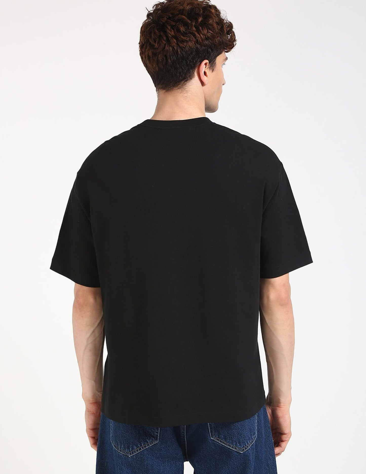 Calvin Klein Jeans Monogram Embroidery Relaxed Fit T-Shirt