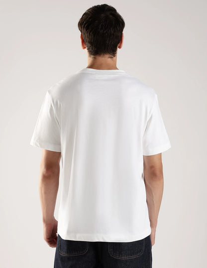 Calvin Klein Jeans Monogram Embroidery Relaxed Fit T-Shirt