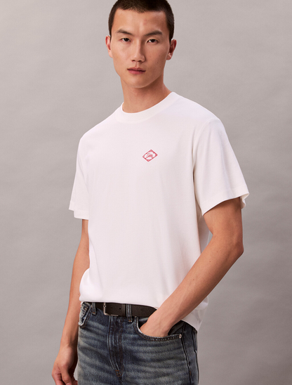 Men's Calvin Klein Jeans T-Shirt with Diamond Logo