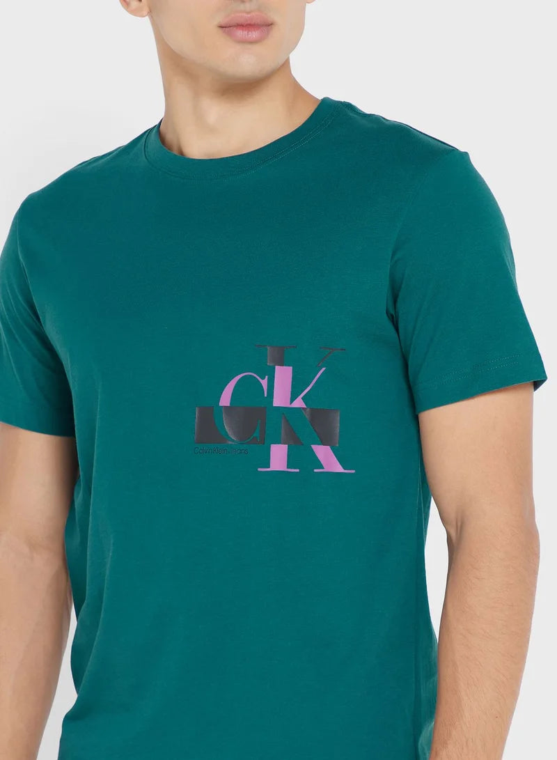 Calvin Klein Jeans Graphic Monogram T-Shirt