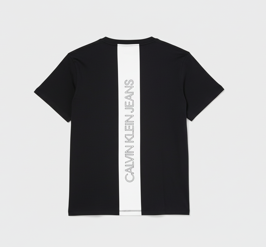 Calvin Klein Jeans Logo Outline Graphic T-Shirt