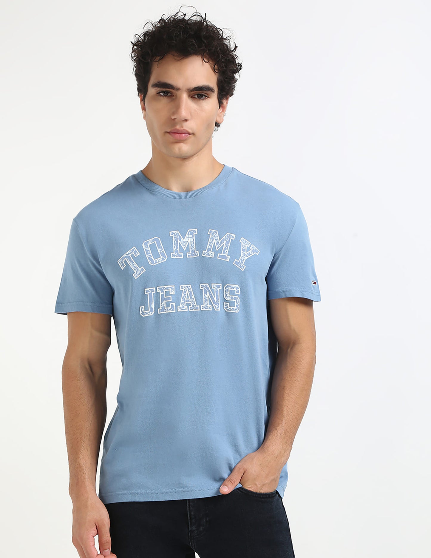 Tommy Jeans Paisley Pattern Logo Tee