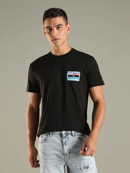 Tommy Jeans 3D Isometric Flag Graphic T-Shirt