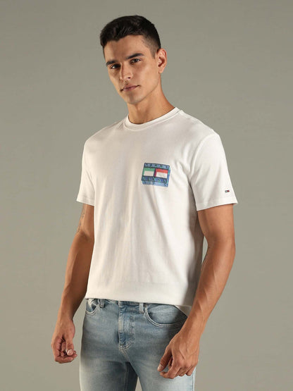 Tommy Jeans 3D Isometric Flag Graphic T-Shirt