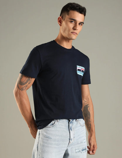 Tommy Jeans 3D Isometric Flag Graphic T-Shirt