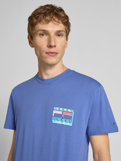 Tommy Jeans 3D Isometric Flag Graphic T-Shirt