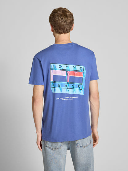 Tommy Jeans 3D Isometric Flag Graphic T-Shirt