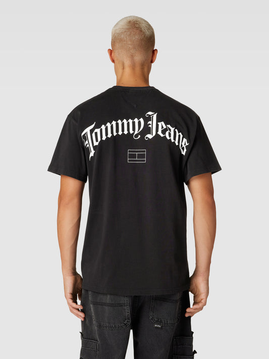 Tommy Jeans Gothic Script Logo Tee