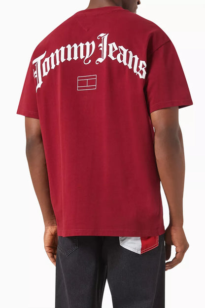 Tommy Jeans Gothic Script Logo Tee