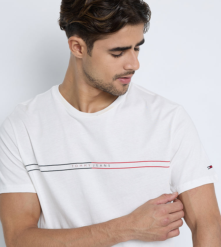 Tommy Jeans Floral Script Graphic Tee