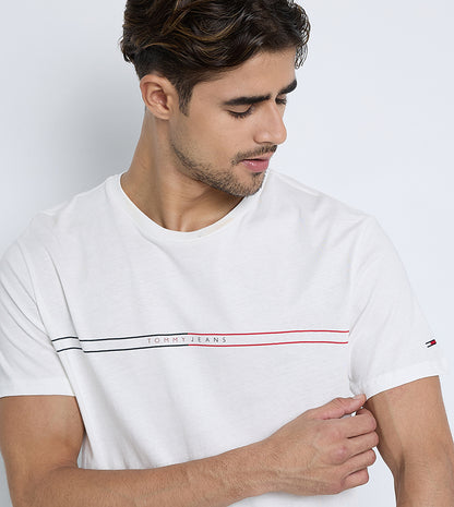 Tommy Jeans Floral Script Graphic Tee