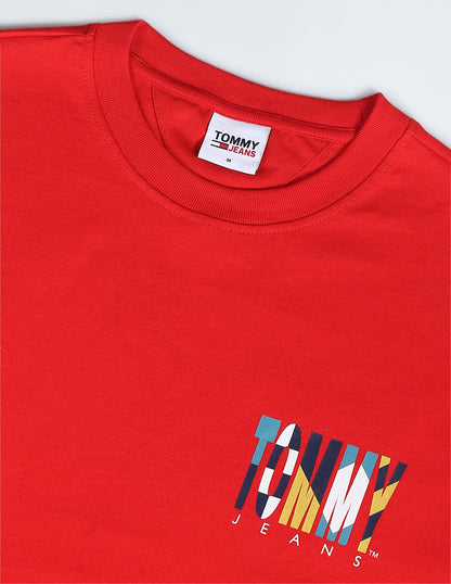 Tommy Jeans Colorblock Back Logo Graphic Tee