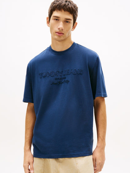 Men's Tommy Jeans Heritage Embroidered Crewneck Tee