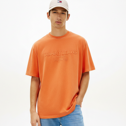 Men's Tommy Jeans Heritage Embroidered Crewneck Tee