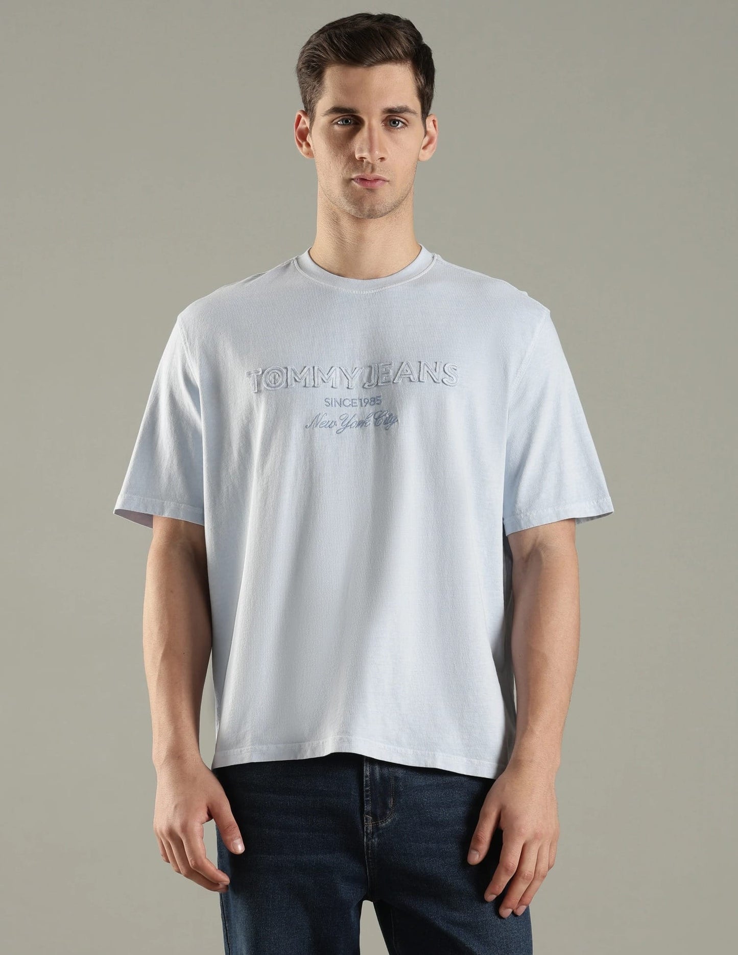 Men's Tommy Jeans Heritage Embroidered Crewneck Tee