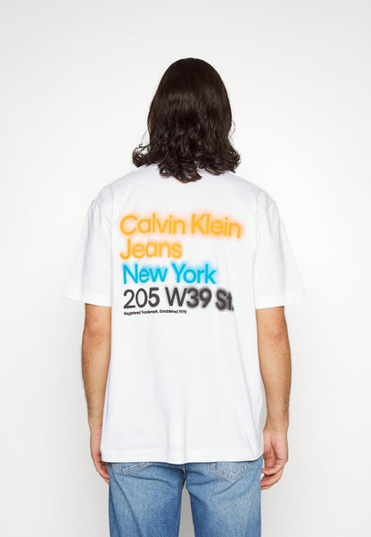 Calvin Klein Jeans Graffiti Logo Graphic Tee